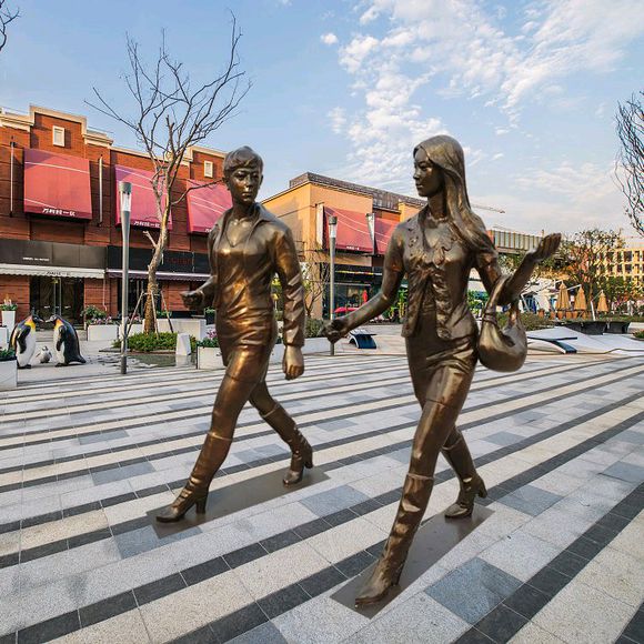 人物雕塑,仿铜雕塑,铜制雕塑