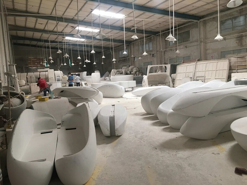 玻璃钢雕塑的生产